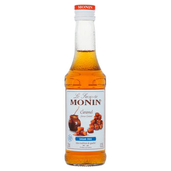 Monin Sugar Free Caramel Syrup 250ml