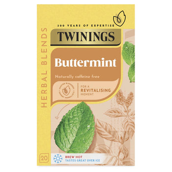 Twinings Buttermint Té de hierbas 20 por paquete
