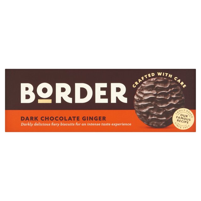 Biscuits aux frontières Gingers de chocolat noir 150g