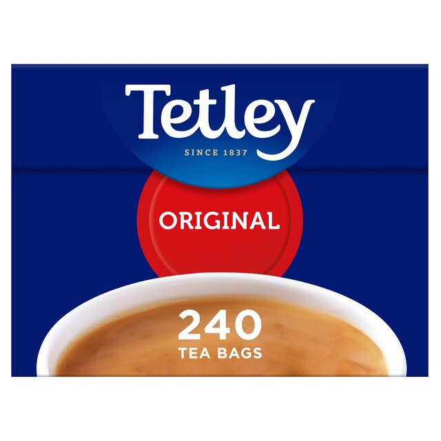 Bolsitas de té Tetley 240 por paquete 