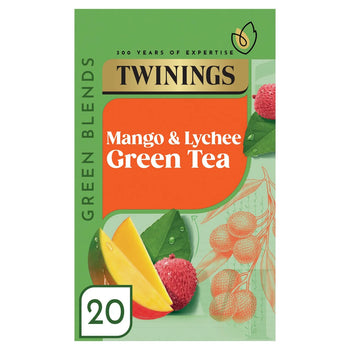 Twinings Mango & Lychee Té verde 20 bolsas de té