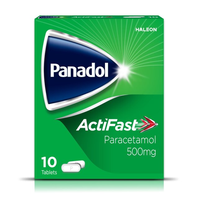 Panadol ACtifast 500 mg Soluble Paracetamol Pain Relief comprimés 24 par pack