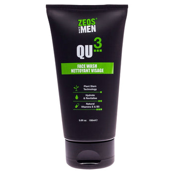 ZEOS For Men QU3 Face Wash 150ml