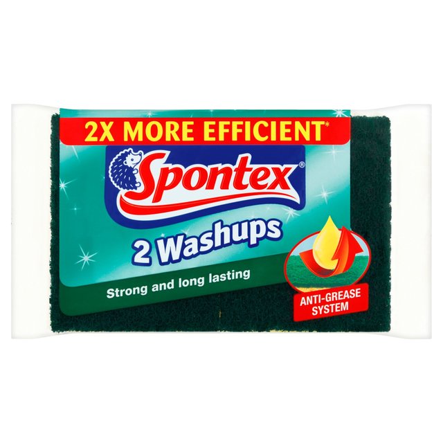 Spontex -Waschungen 2 pro Pack