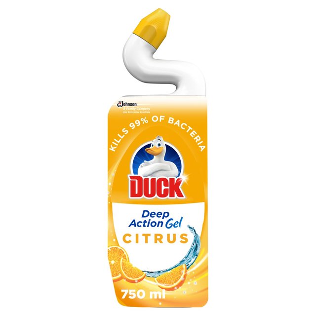 Duck Deep Action Gel Toilet Cleaner Cleaner Citrus 750ml