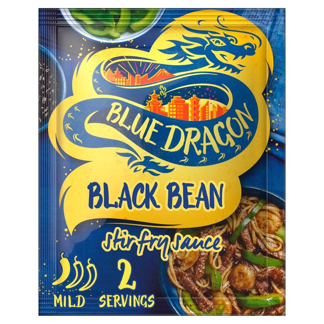 Azul Dragón salteado saltea frijoles negros 120 g