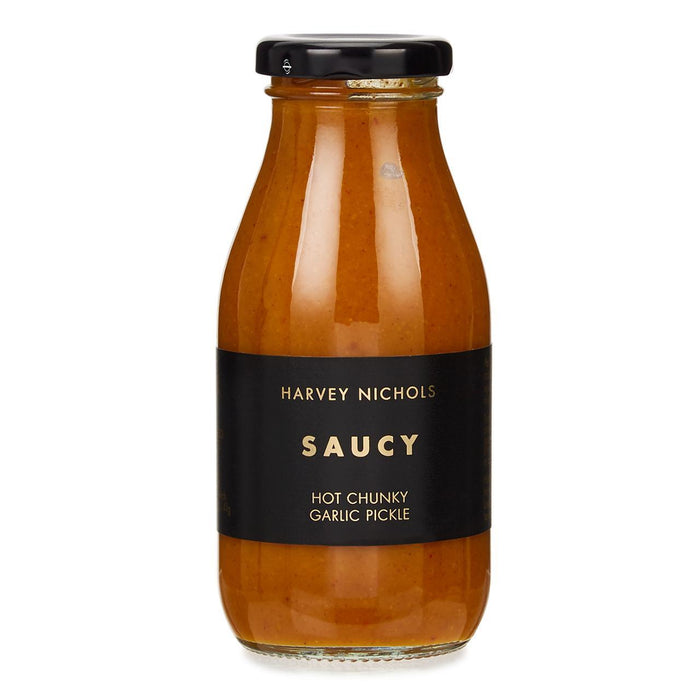 Harvey Nichols Saucy Hot Chunky Garlic Pickle 300g