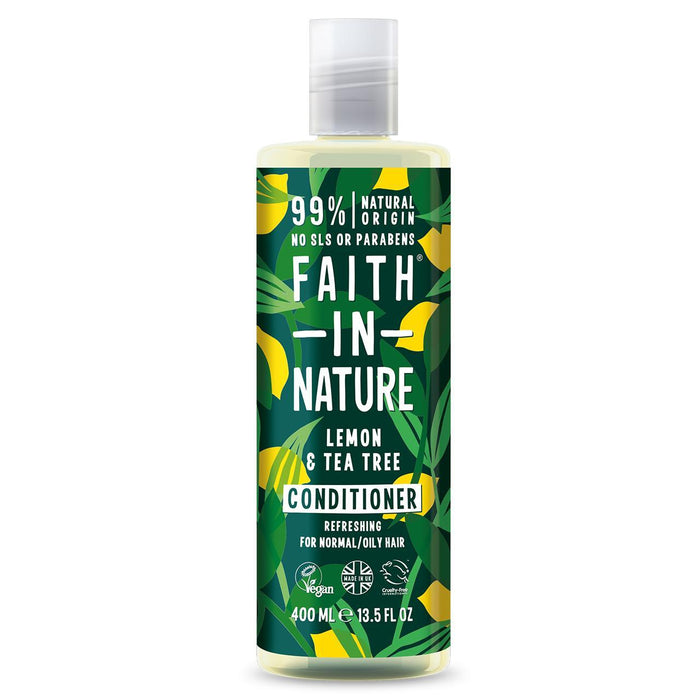Faith in Nature Lemon & Tea Tree Conditioner 400ml