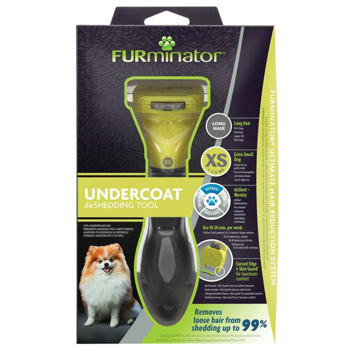 FURminator Extra Small Dog Undercoat Tool Long Hair