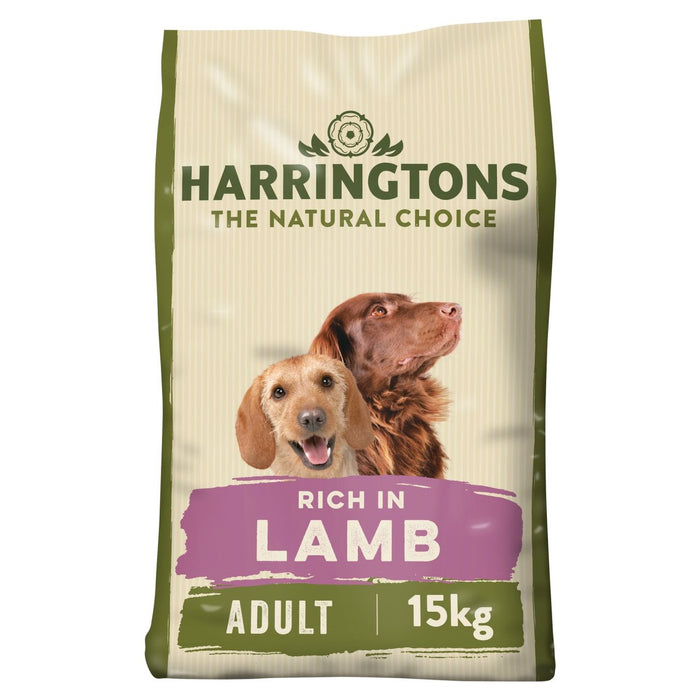 Harringtons Komplett Lamm & Reis trockenes Hundefutter 15 kg