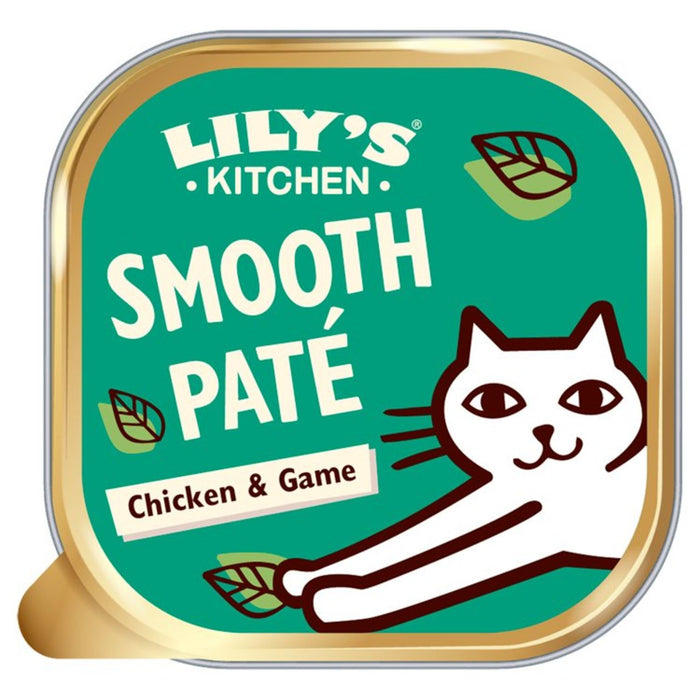 Lily's Kitchen Chicken & Game Pate para gatos 85G