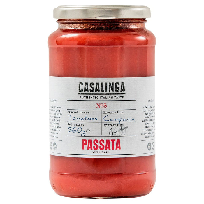 Casalinga Passata mit Basilikum 580 ml